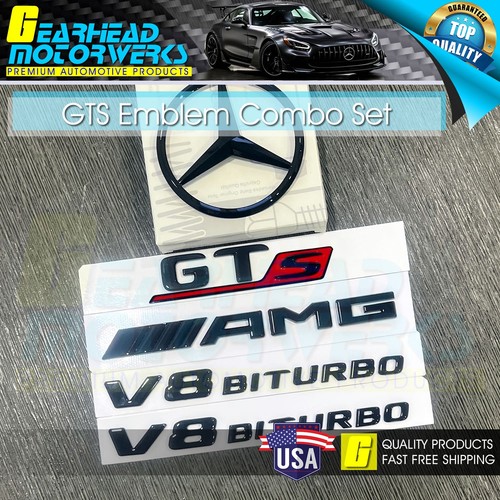 Amg gts rear star - amg, v8